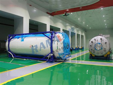 Hoʻololi ʻia ʻo PTFE Lined ISO Tank Container